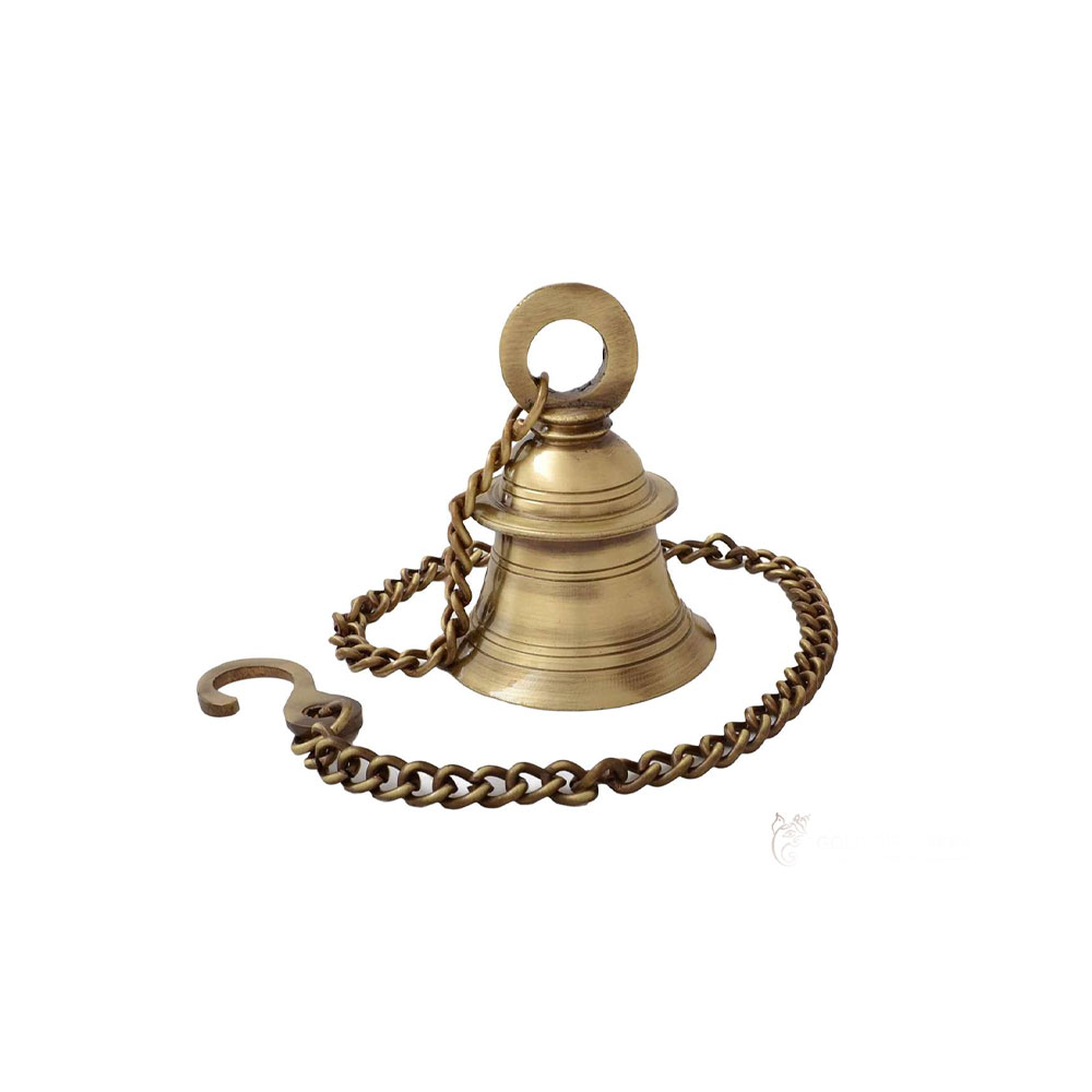 Hanging Brass Bell (Small) view